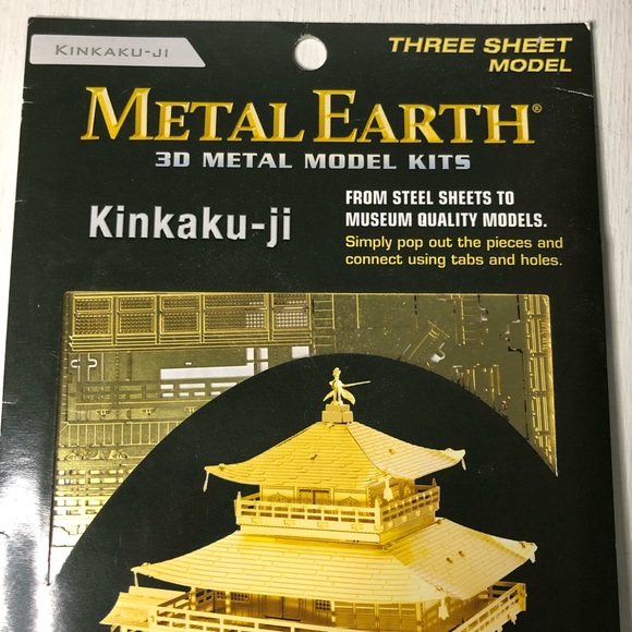 *RARE* Metal Earth Kinkaku-ji 3D Model - Picture 2 of 6